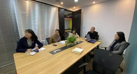 热烈庆祝：历下区泉城路街道办事处姜处长一行莅临我司考察交流