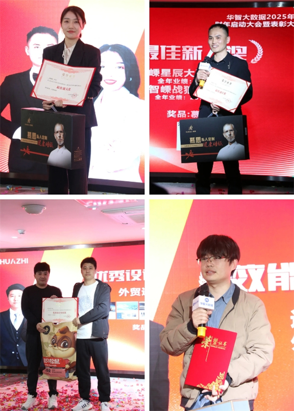 夯基提质，赢战未来-华智大数据2025新财年启动大会暨2024财年颁奖典礼圆满收官！