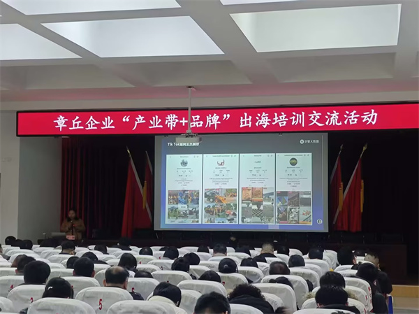 华智大数据赋能章丘企业出海培训交流活动圆满举办，助力“产业带+品牌”转型！