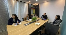 热烈庆祝：历下区泉城路街道办事处姜处长一行莅临我司考察交流