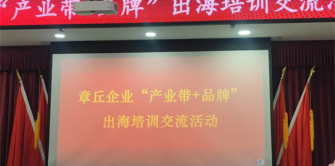 华智大数据赋能章丘企业出海培训交流活动圆满举办,助力“产业带+品牌”转型!