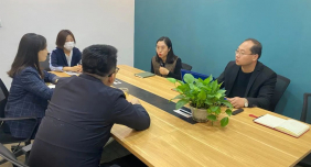 欢迎历下商务局领导莅临华智大数据，共谋新发展！